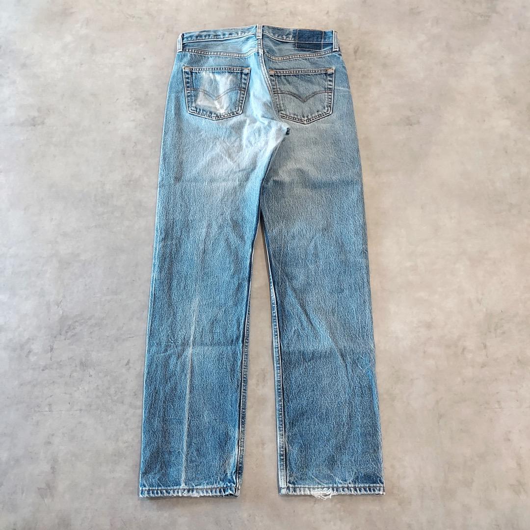 リーバイス501 Levis W34 青 90s USA製 古着 15955