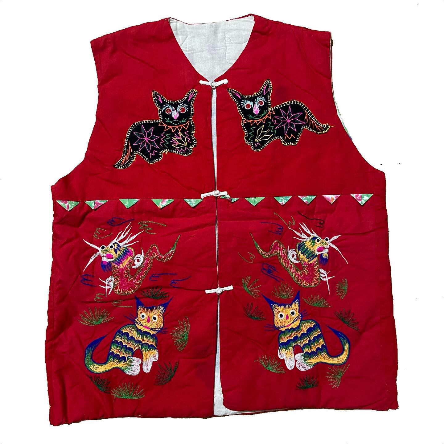 Animal Embroidery vest