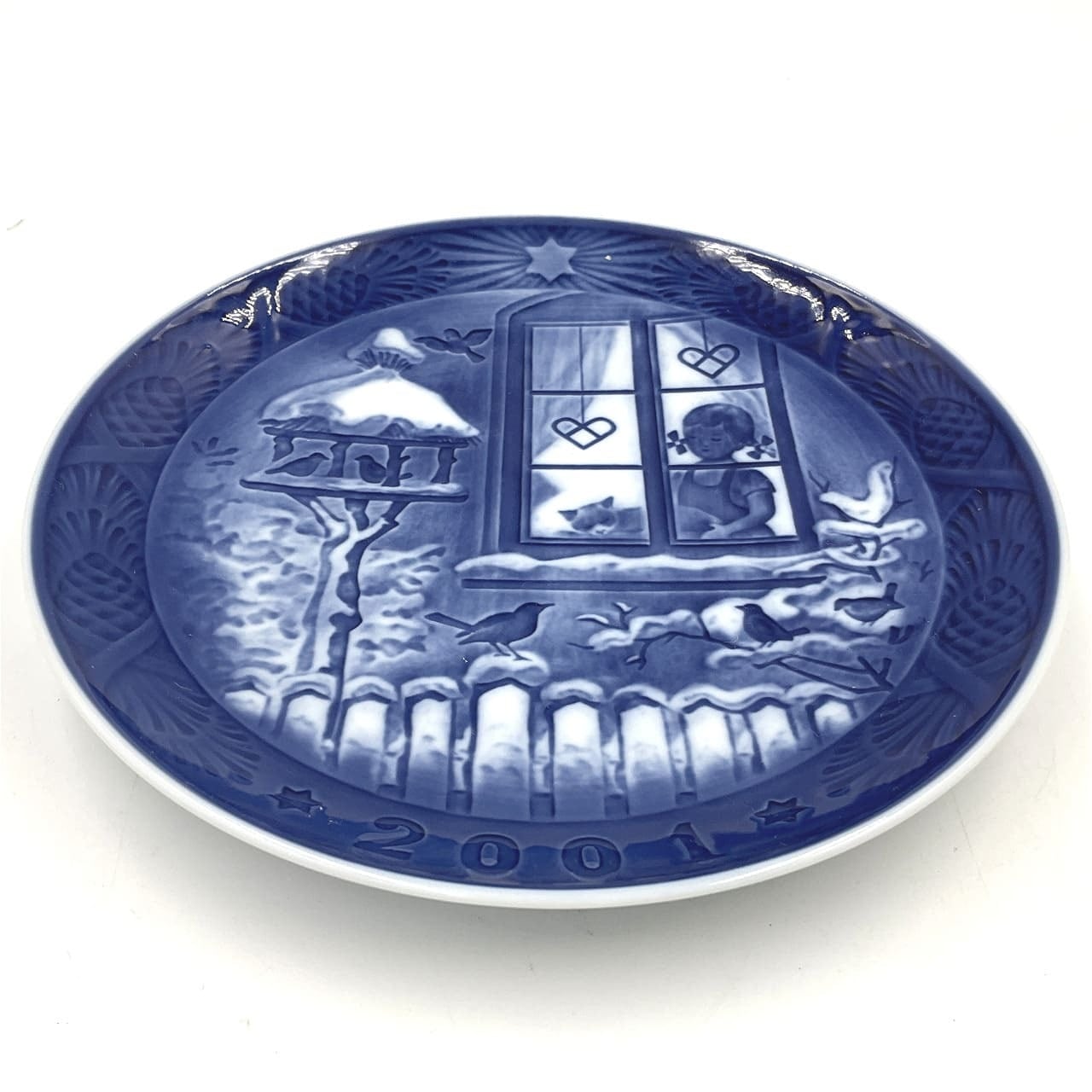 ロイヤルコペンハーゲン】イヤープレート2001年版【箱なし】 | 和光