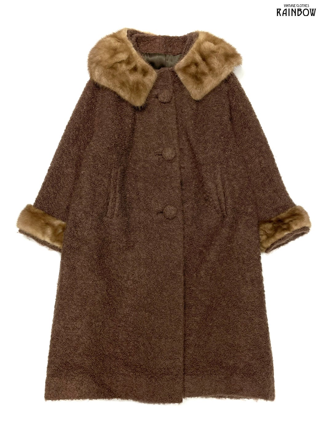 EU VINTAGEヨーロッパ古着ケーブルデザインヘビーウールニットロングコート EU VINTAGEヨーロッパ古着ケーブルデザインヘビーウールニット