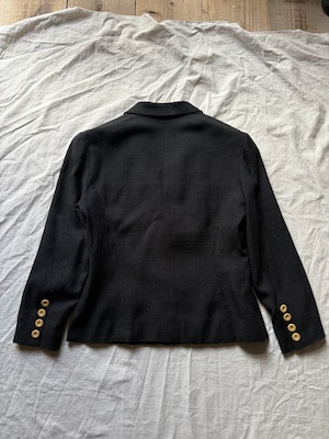 Made in France Black silk Jacket