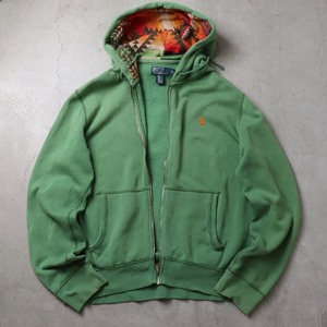 POLO RALPH LAUREN  Zip Up Sweat Parka  XL　D393