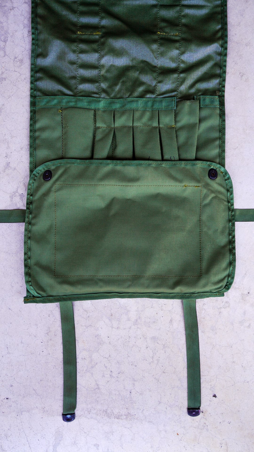 DEADSTOCK / 2011】アメリカ軍 テント リペア キット バッグ 《デッド
