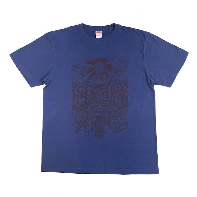 DOPEINTS LETTER 1 TEE - Indigo (L)