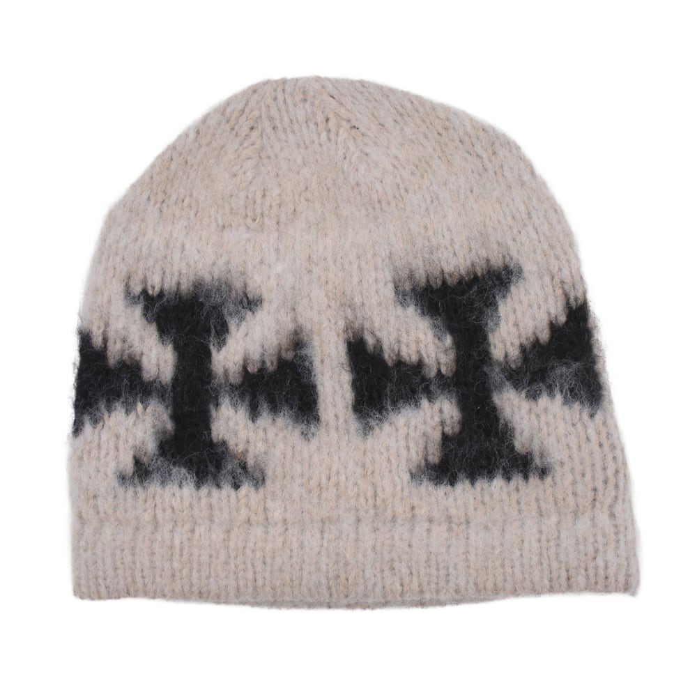 ASKYURSELF】BRUSHED CROSS BEANIE | AYIN