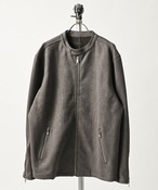 MMMM Suede Ponte Biker Jacket (CHA) 24011M26
