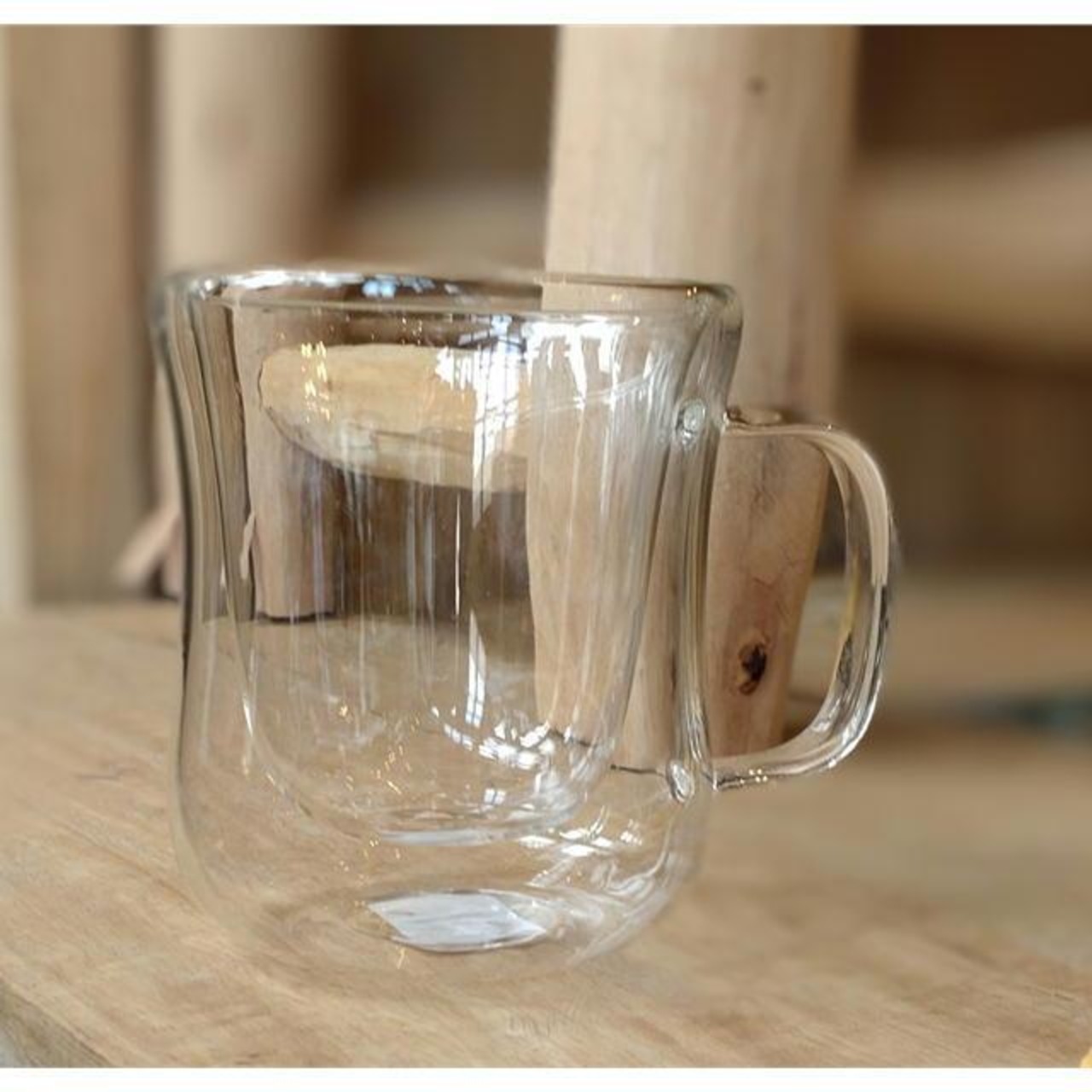 TOPANGA エスプレッソコーヒーカップ グラス ガラス ドリンク ホットドリンク コールドドリンク ダブルウォール 耐熱
