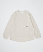 ADAM PATEK waffle soft roundedhem loose shirt (OTM) AP2624013