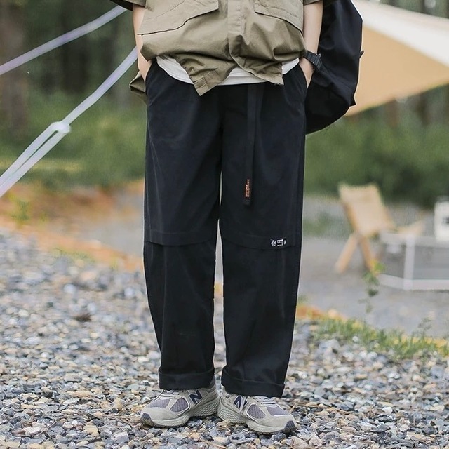 ルーズフィットレッグパンツ　J0224