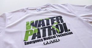 GUARD ガード WATERPATROLデザイン 速乾ポリエステル素材 DRY Tシャツ S-233