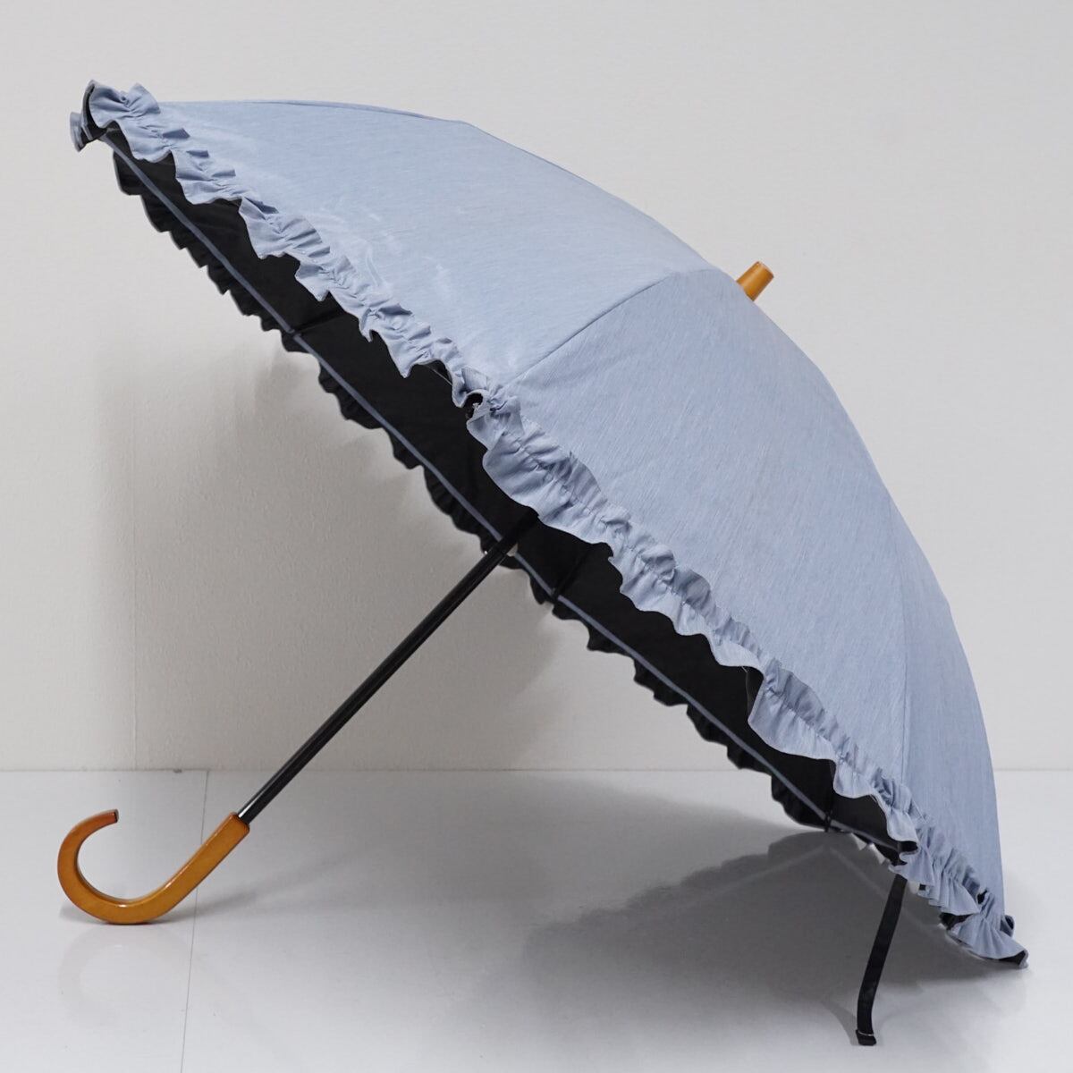 最終お値下げ！【未使用、美品】近沢レース　日傘　資生堂　花椿CLUB 美品 資生堂 花椿クラブ 雨天兼用 傘 日傘 近沢レース 高級