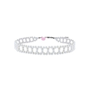 [ITZABIVE] Chain White Pearl Choker 正規品 韓国ブランド 韓国通販 韓国代行 韓国ファッション イッザバイブ 日本 店舗