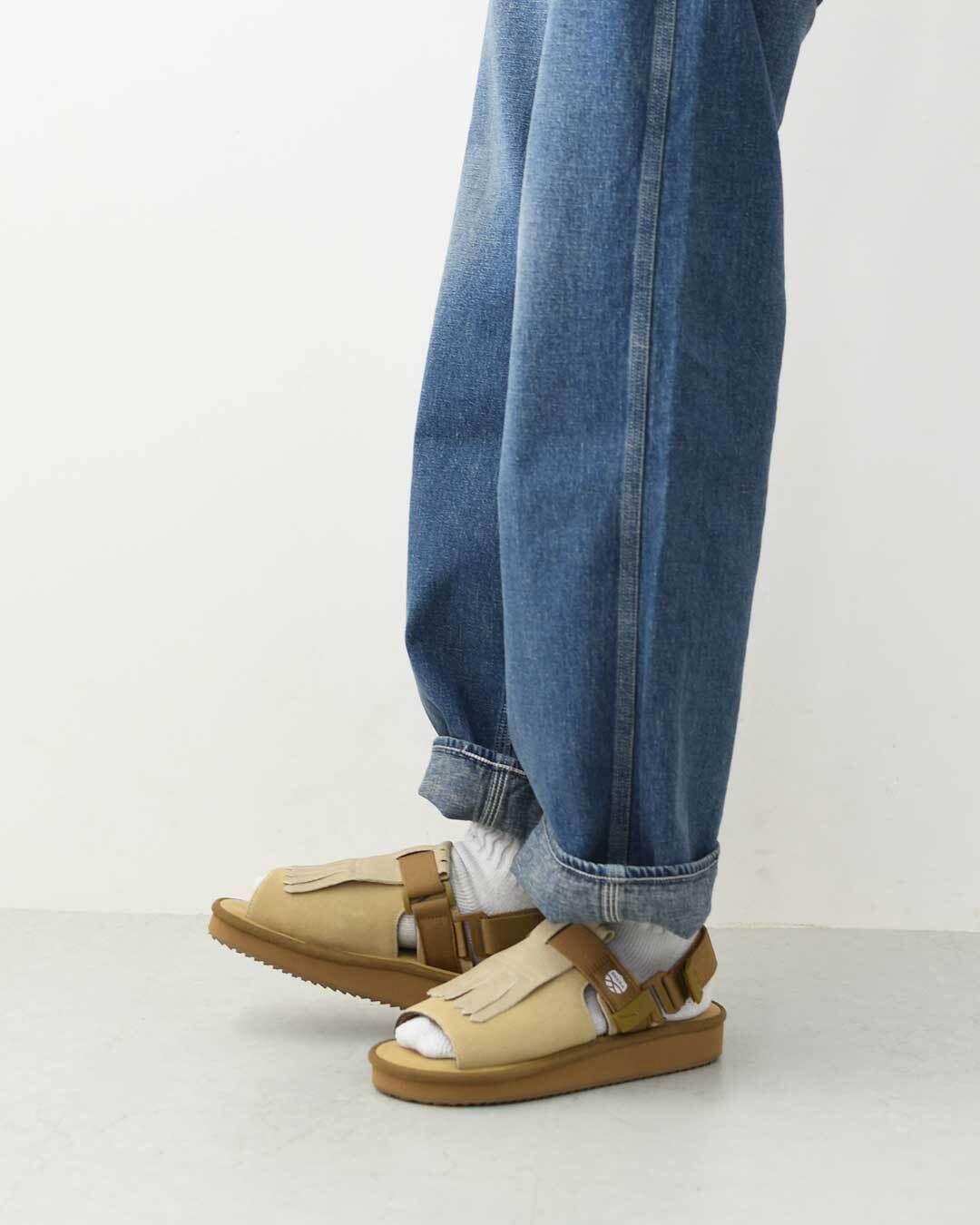 SHAKA [シャカ] OPEN TOE MULE KILT SUEDE [SK-356] オープントゥ
