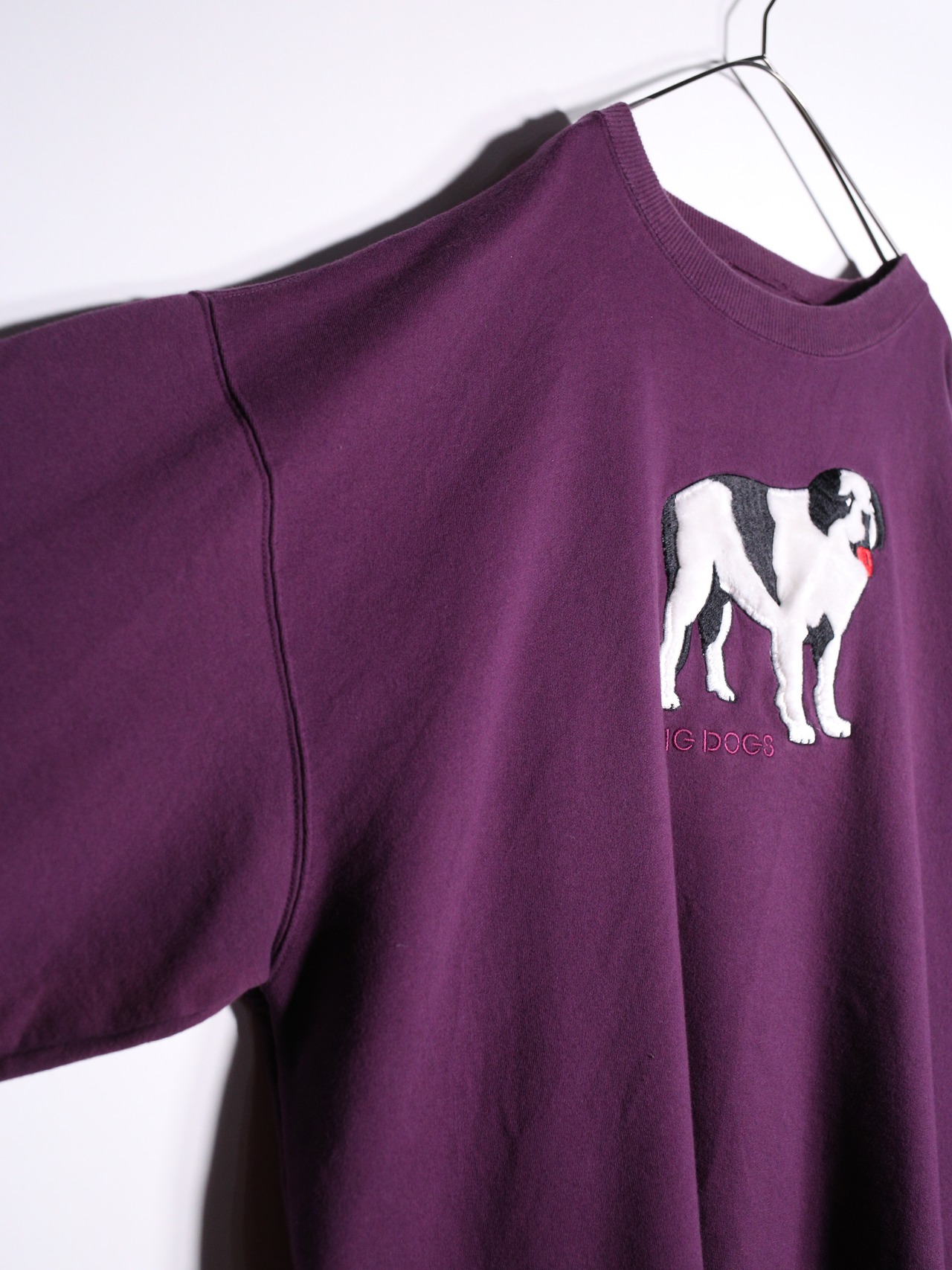 "BIG DOGS" XXXX super over silhouette 3D dog sweatshirt - 13