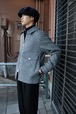 Cale " MAGGY TWEED BLOUSON (Gray)"