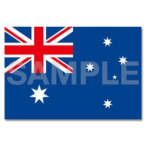 世界の国旗ポストカード ＜オセアニア＞ オーストラリア連邦 Flags of the world POST CARD <Oceania> Australia