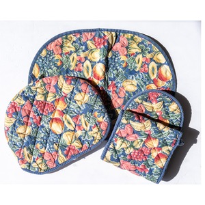 Fruit Tea Cosy Oven Glove Set
