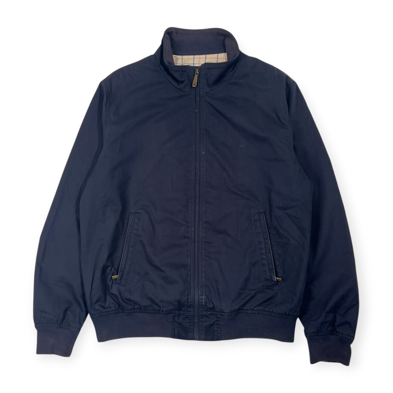 BROOKS BROTHERS 346 ブルックスブラザーズ 裏チェック スイングトップ L/ネイビー メンズ