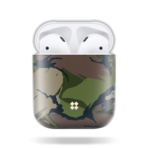 CaseStudi ケーススタディ PRISMART AirPods Case 2018 エアーポッズ ハード ケース 男女兼用 カモフラ 迷彩 Camo Wood 国内正規品