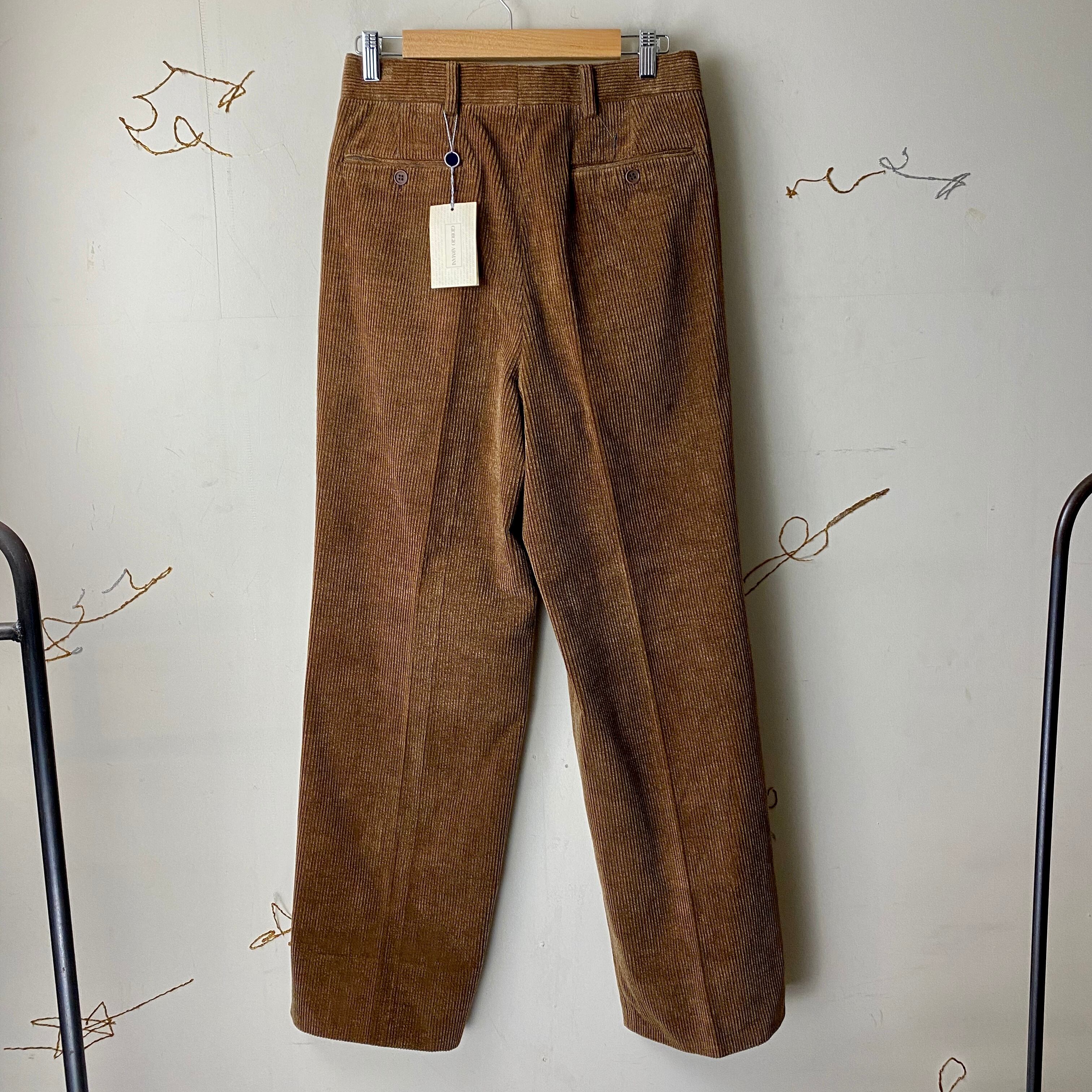 vintage GIORGIO ARMANI corduroy pants | NOIR ONLINE