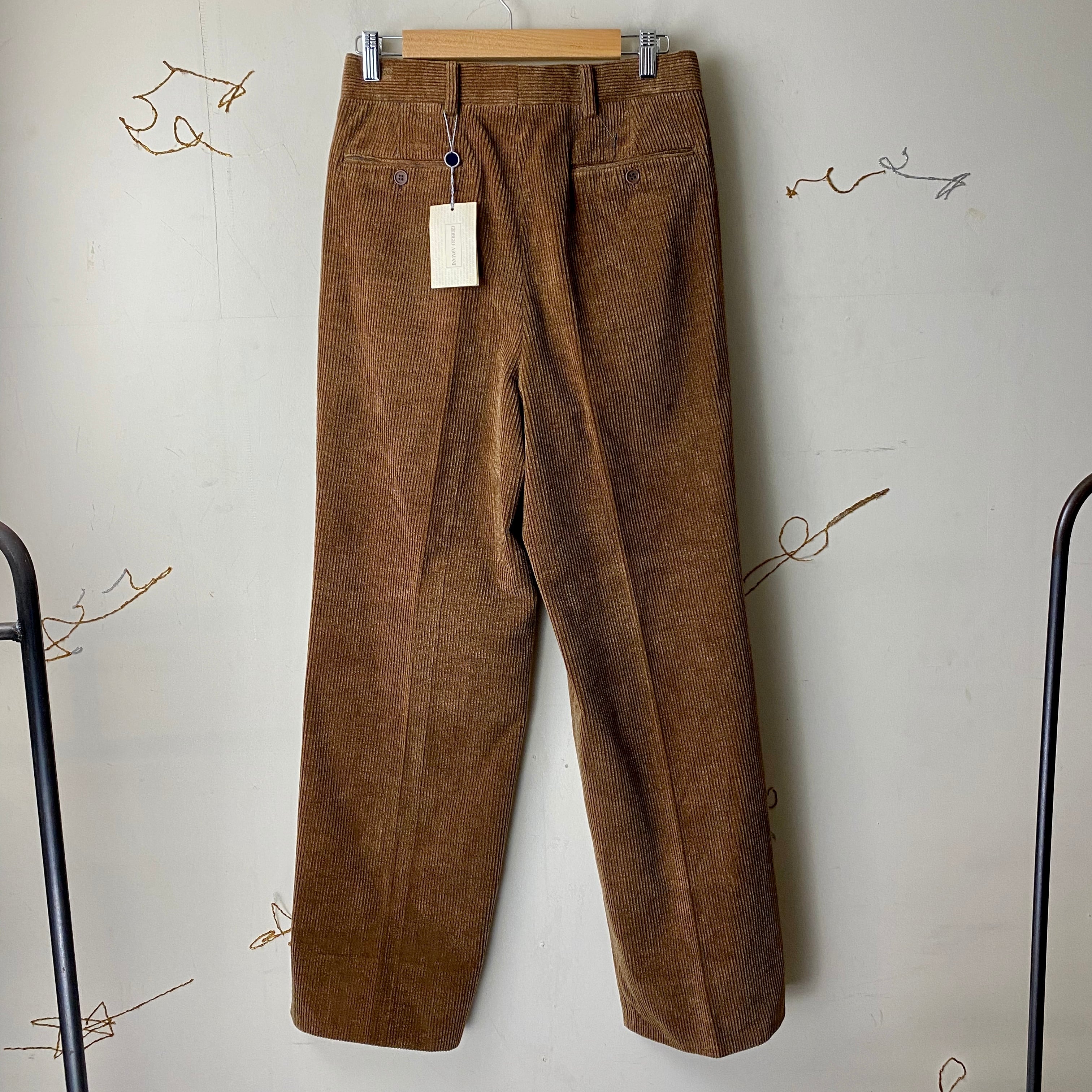 vintage GIORGIO ARMANI corduroy pants | NOIR ONLINE