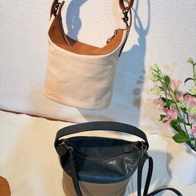 B.stuff 「パラフィンキャンバス」2WAYショルダーバッグ