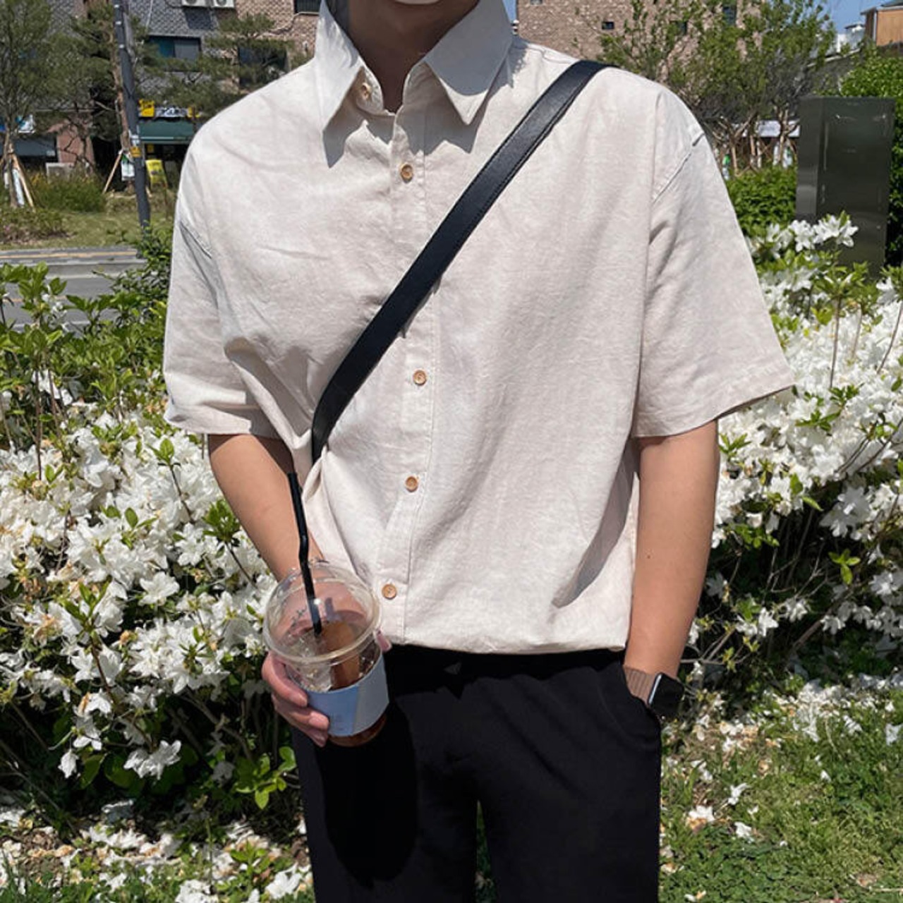 ハンサムベージュシャツ　MT0080210