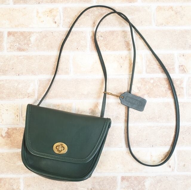 OLD COACH ミニショルダーバッグ　コーチ　ヴィンテージ　美品　本革