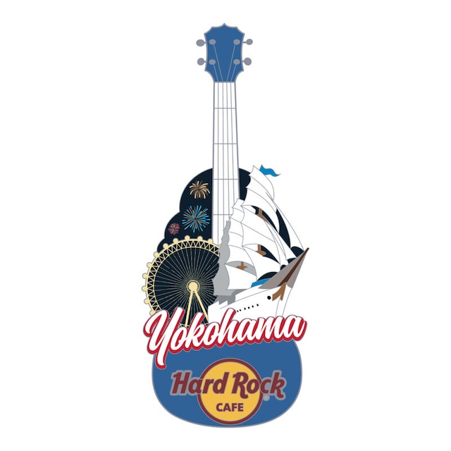YOKOHAMA 横浜 Landmark Guitar Pin