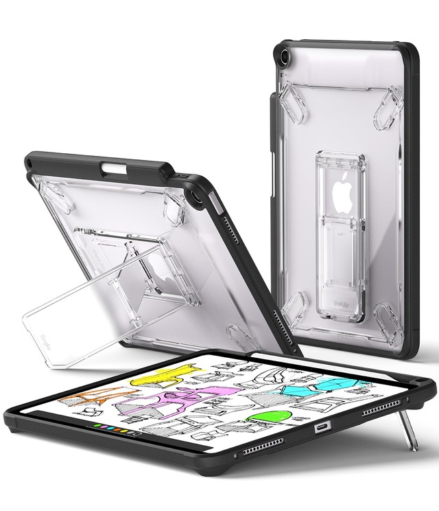 【Ringke】iPad Air 11インチ(M4 / M3 / M2)/ 10.9インチ(第5 / 第4世代)フュージョンスケッチスタンド(ブラック)