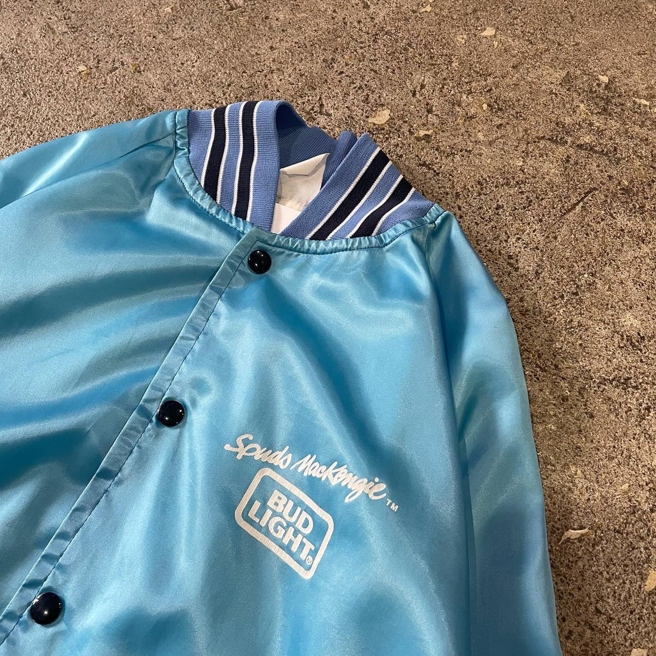 80s BUD LIGHT spuds mackenzie nylon blouson | What
