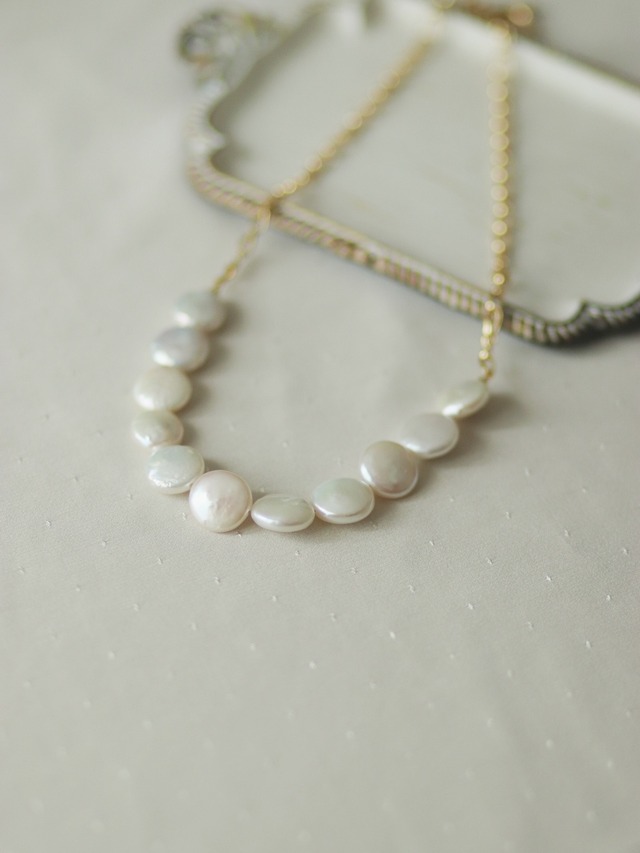 pearl gold necklace Ⅰ