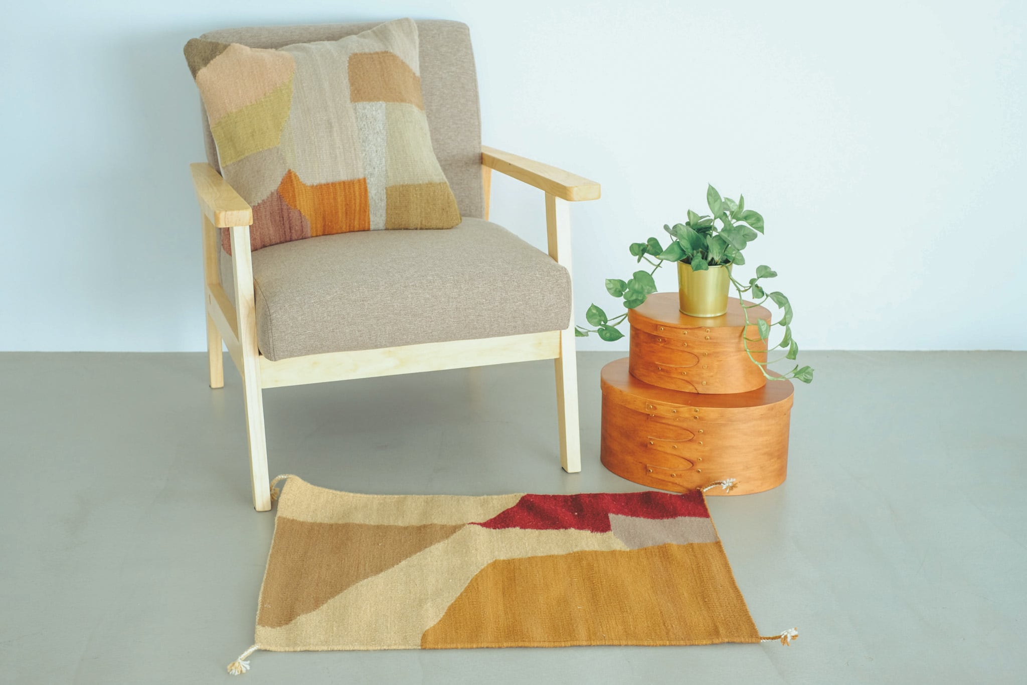 Zapoteco Tapete 50cm×70cm made in Mexico