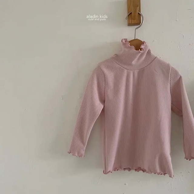 【即納】frill polar T / aladin kids (韓国子供服:Tシャツ)
