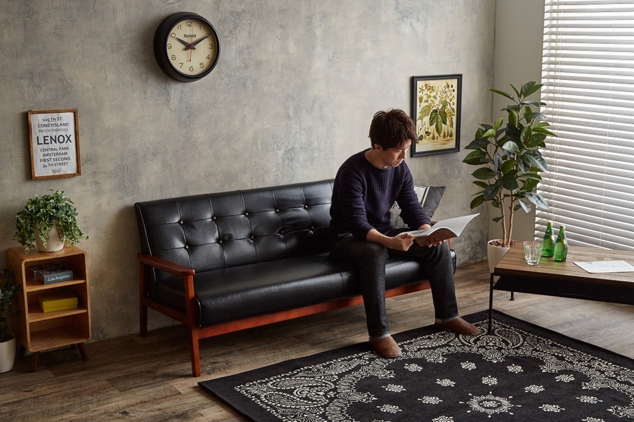 NEW RETRO オリジナル 3人掛けソファ