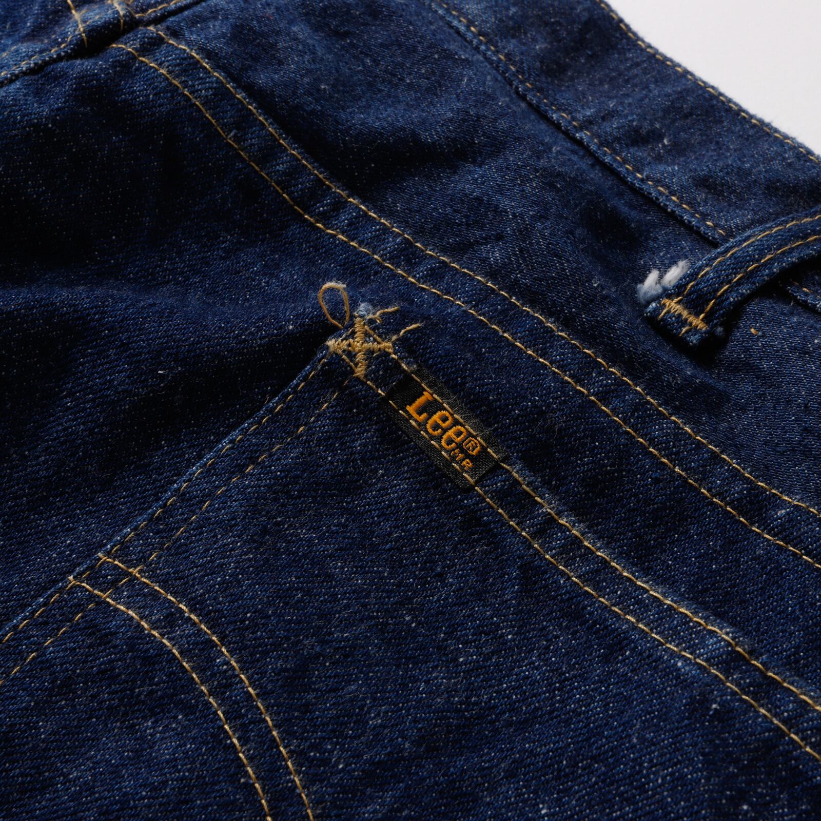 濃紺】70s Lee special vintage denim RIDERS made in USA one wash