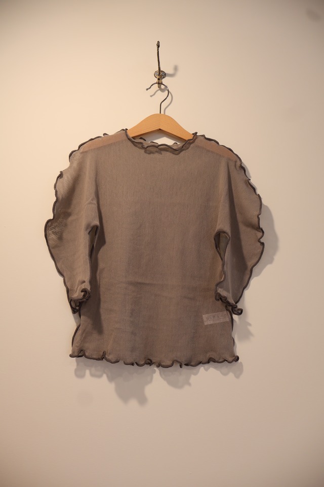DECO depuis 1985 〈MESH KIDS UNEUNE TOPS〉 | trava