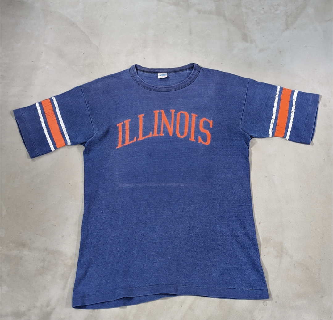 70s champion football print tee 小岩店 | What'z up