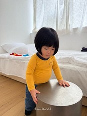 【取寄】EGG TOAST ｜サークルTシャツ｜秋服｜韓国子供服｜26/AT