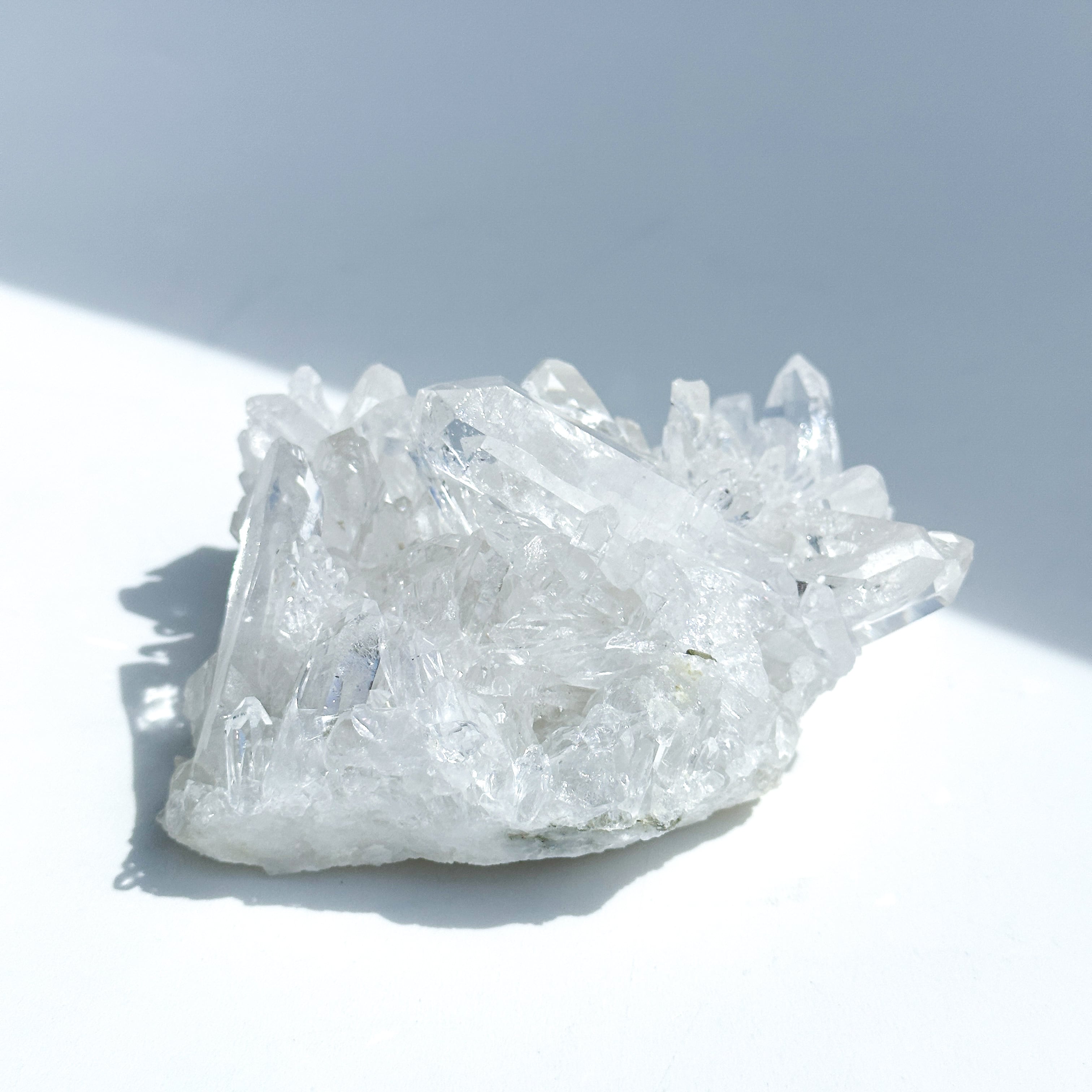 煌めきがすごい◎ ゼッカ産水晶クリアクォーツ クラスター94◇ Clear