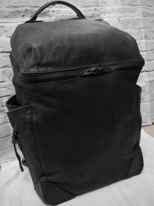 15万◆ALEXANDER WANG アレキサンダーワン WALLIE ノートPC対応 ユニセックス レザー バックパック リュック 黒◆ 大容量のバックパック♪