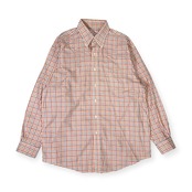 Brooks Brothers ブルックスブラザーズ NON-IRON チェック BD ボタンダウン 長袖シャツ L/メンズ