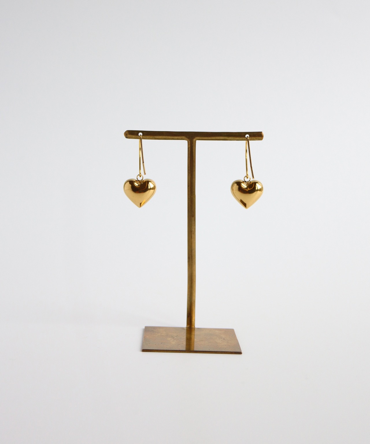 ゴールドハートピアスL /022066