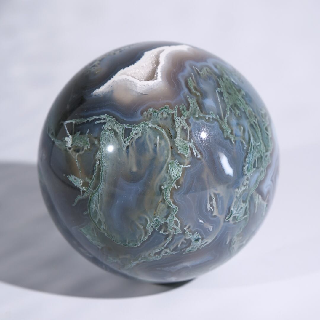 モスアゲート / スフィア【φ6.9cm】 | ariife.公式オンライン