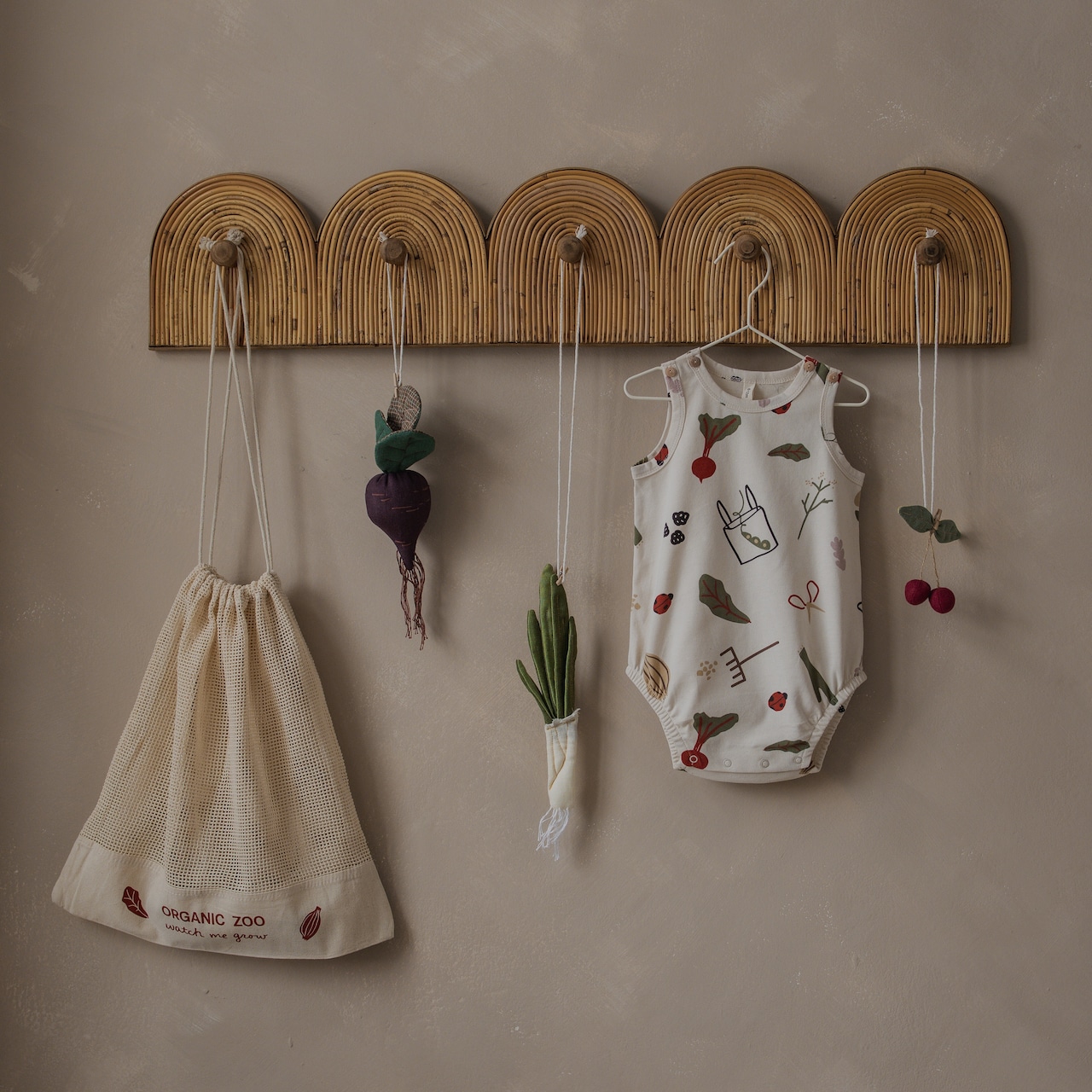 【即納】ORGANIC ZOO / Grow & Gather Sleeveless Bodysuit