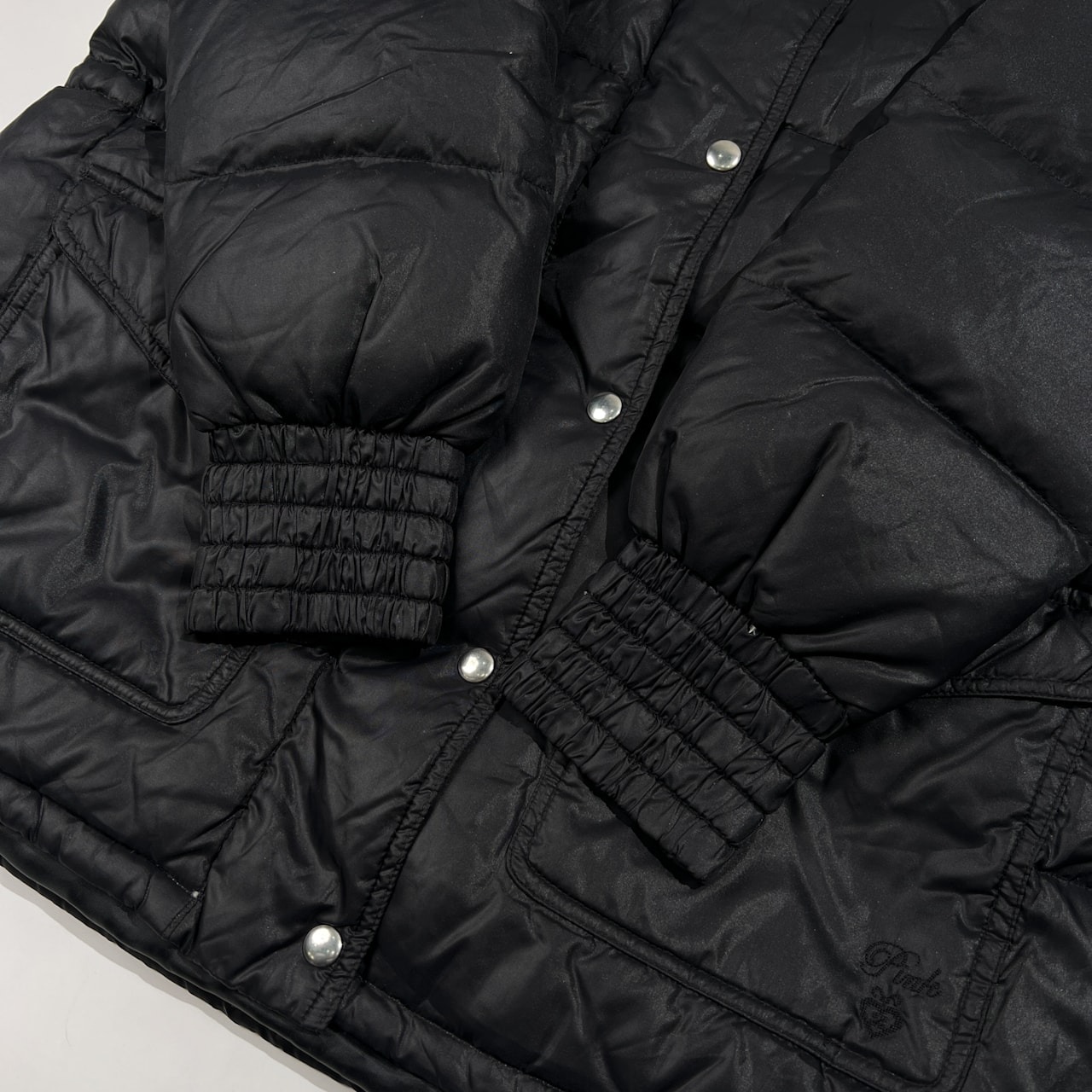 PAUL SMITH ポールスミス ダウン ミリタリー コート サイズ 42 /ブラック/レディース/オンワード樫山