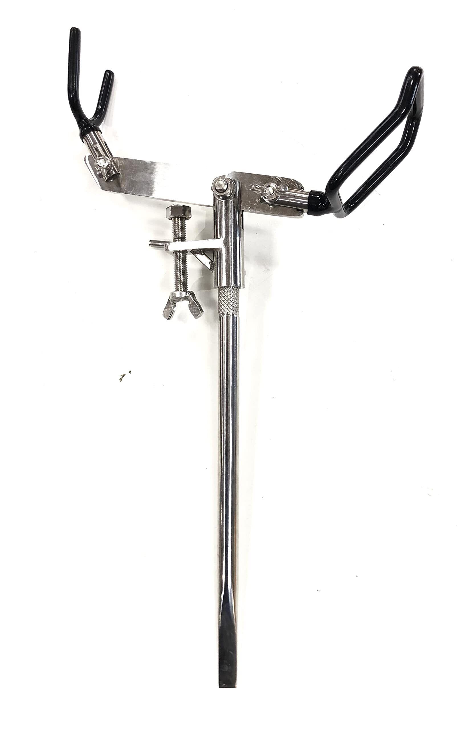 FKS)ステンレス製竿受け(15φ)・ハーケン式ピトン棒セット 投釣り