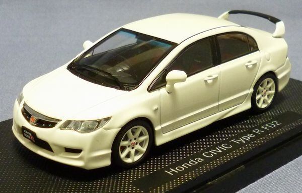 エブロ44293 ホンダ シビック Type-R FD2 ホワイト 1/43 | 絶版ミニカーショップ モノ レブ BASE店 powered by  BASE