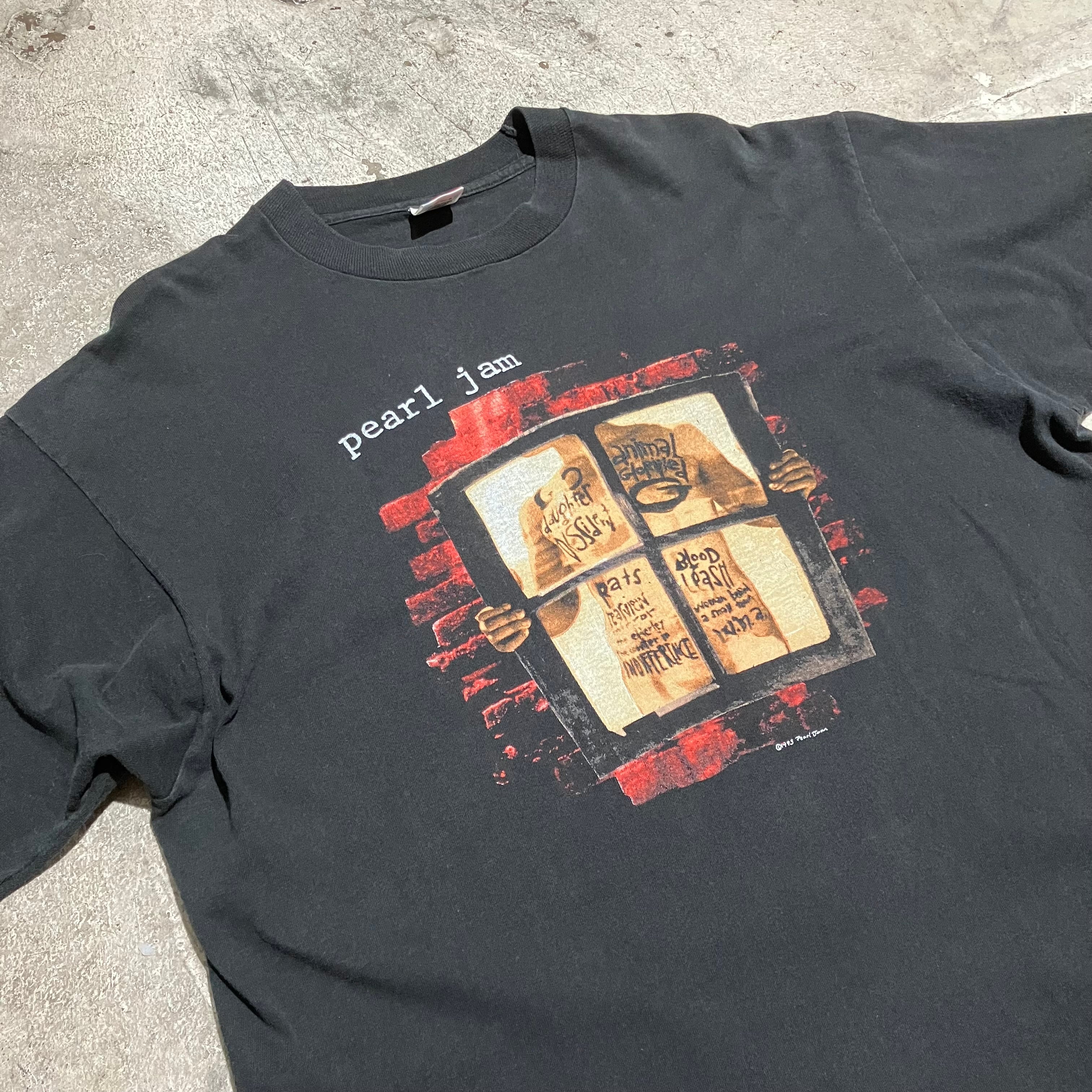 【VINTAGE】90s PEARL JAM WINDOW PAIN Tee