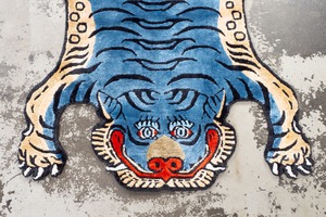 Tibetan Tiger Rug 《Sサイズ•シルク207》チベタンタイガーラグ